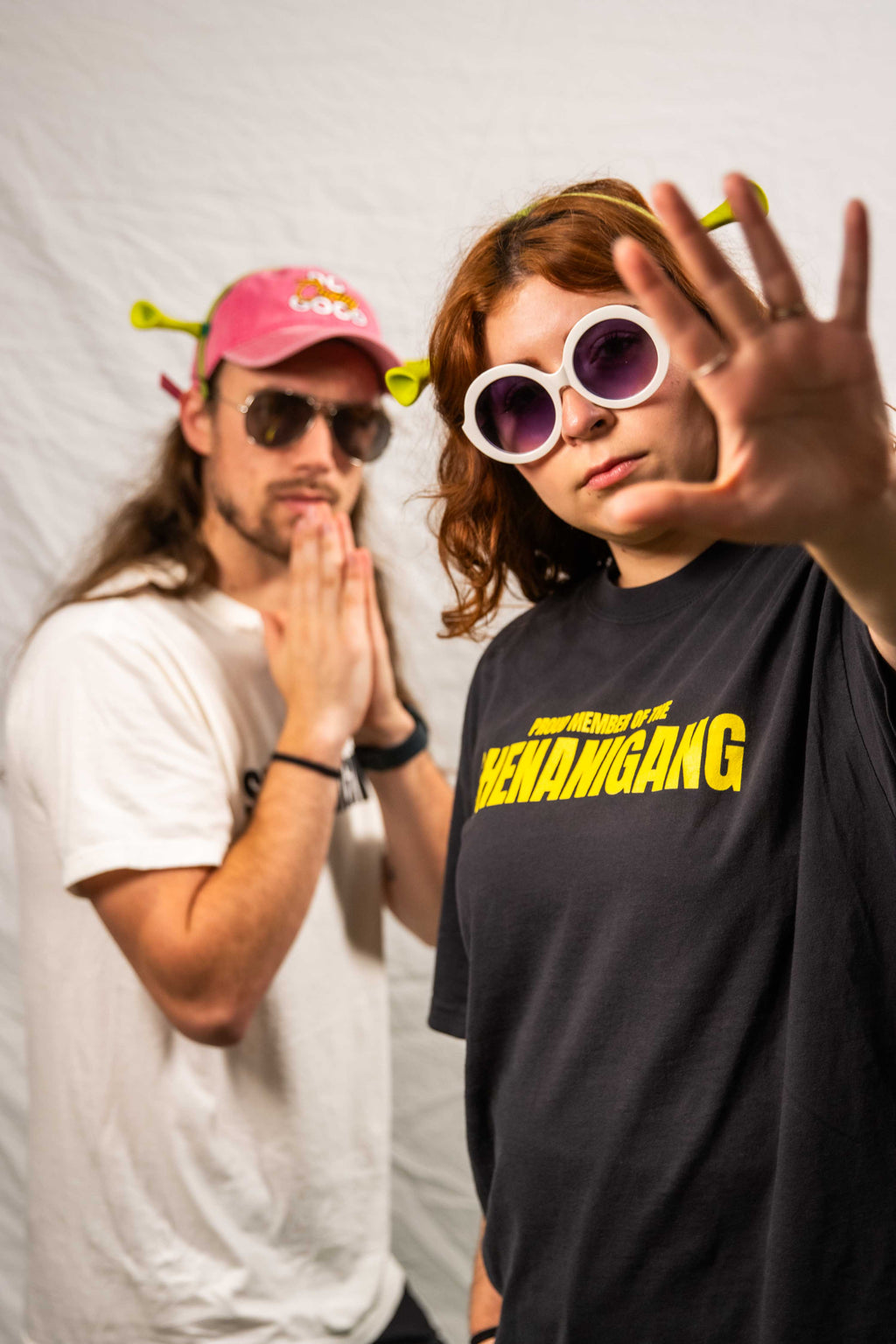 Shenanigang T-Shirt - Yellow on Black
