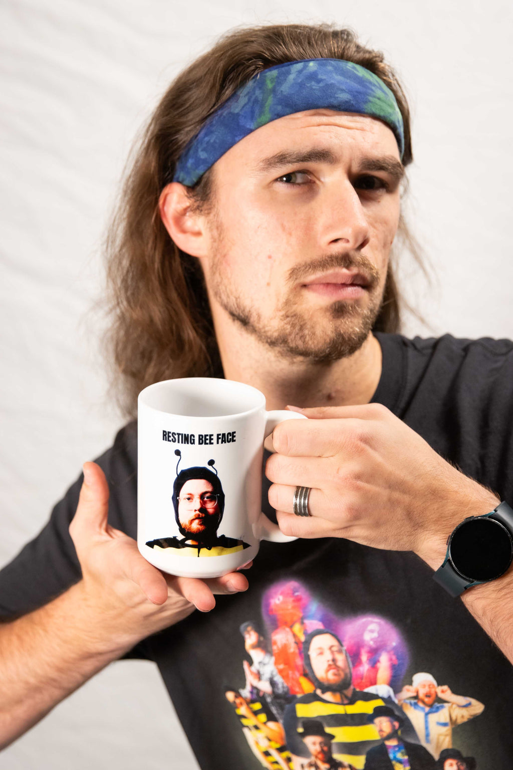 Resting Bee Face - Coffee Mug