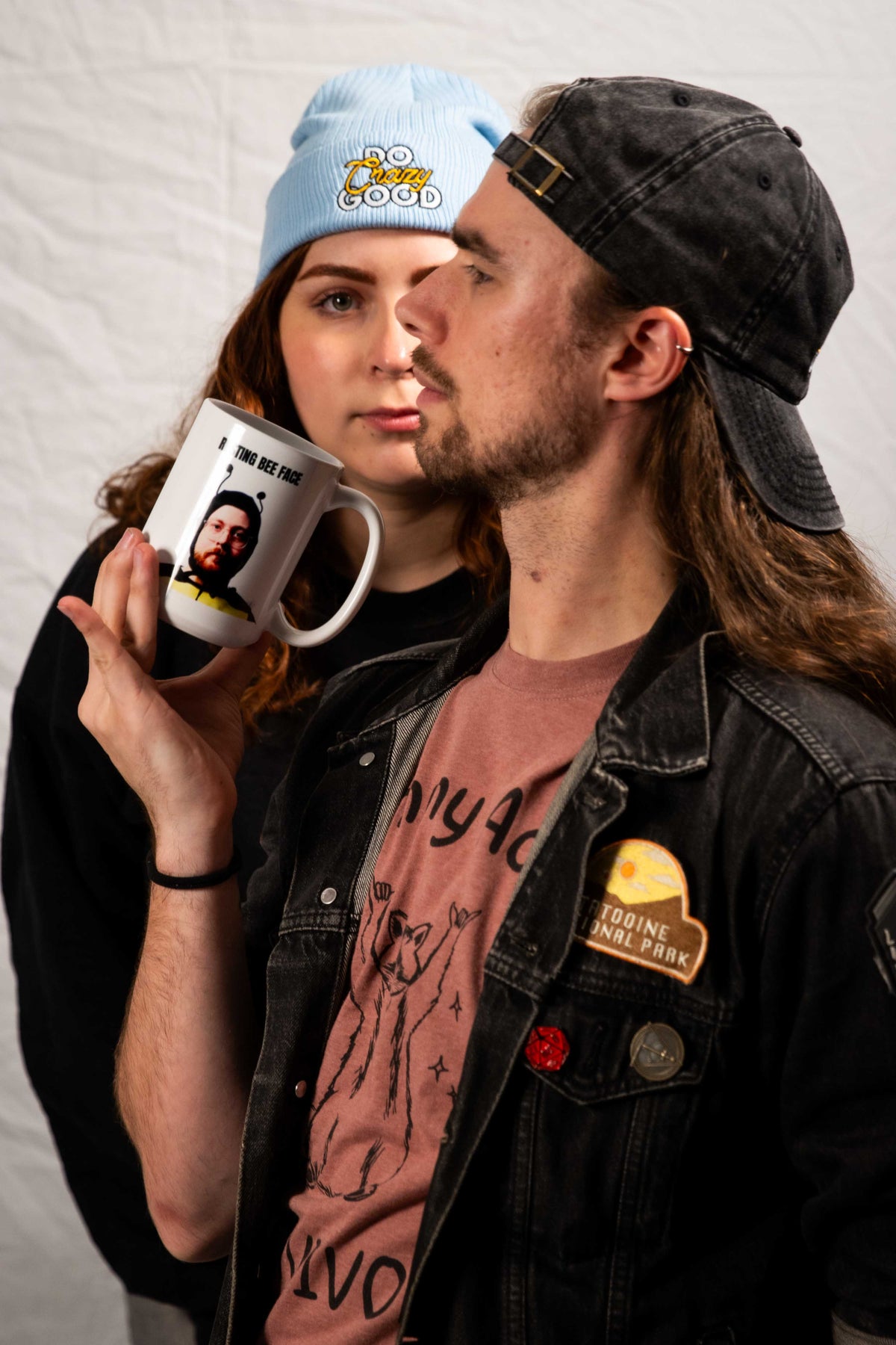 Resting Bee Face - Coffee Mug