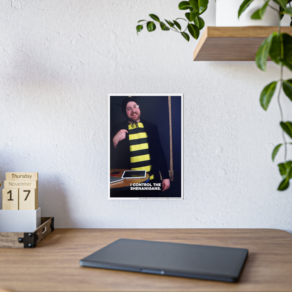 I Control the Shenanigans - Poster