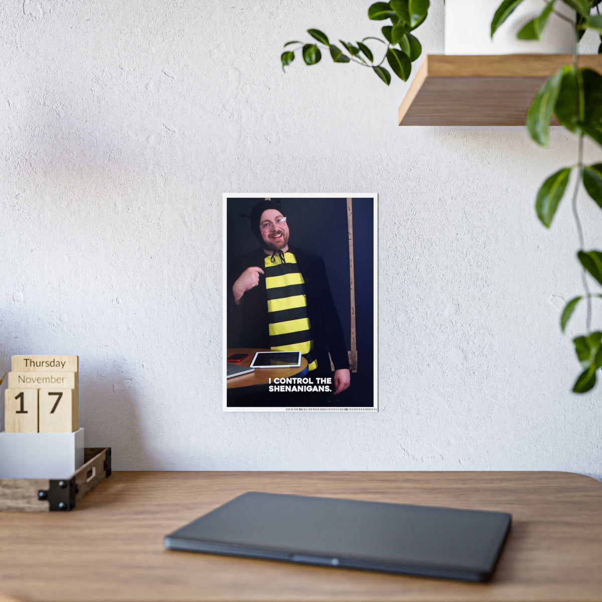 I Control the Shenanigans - Poster