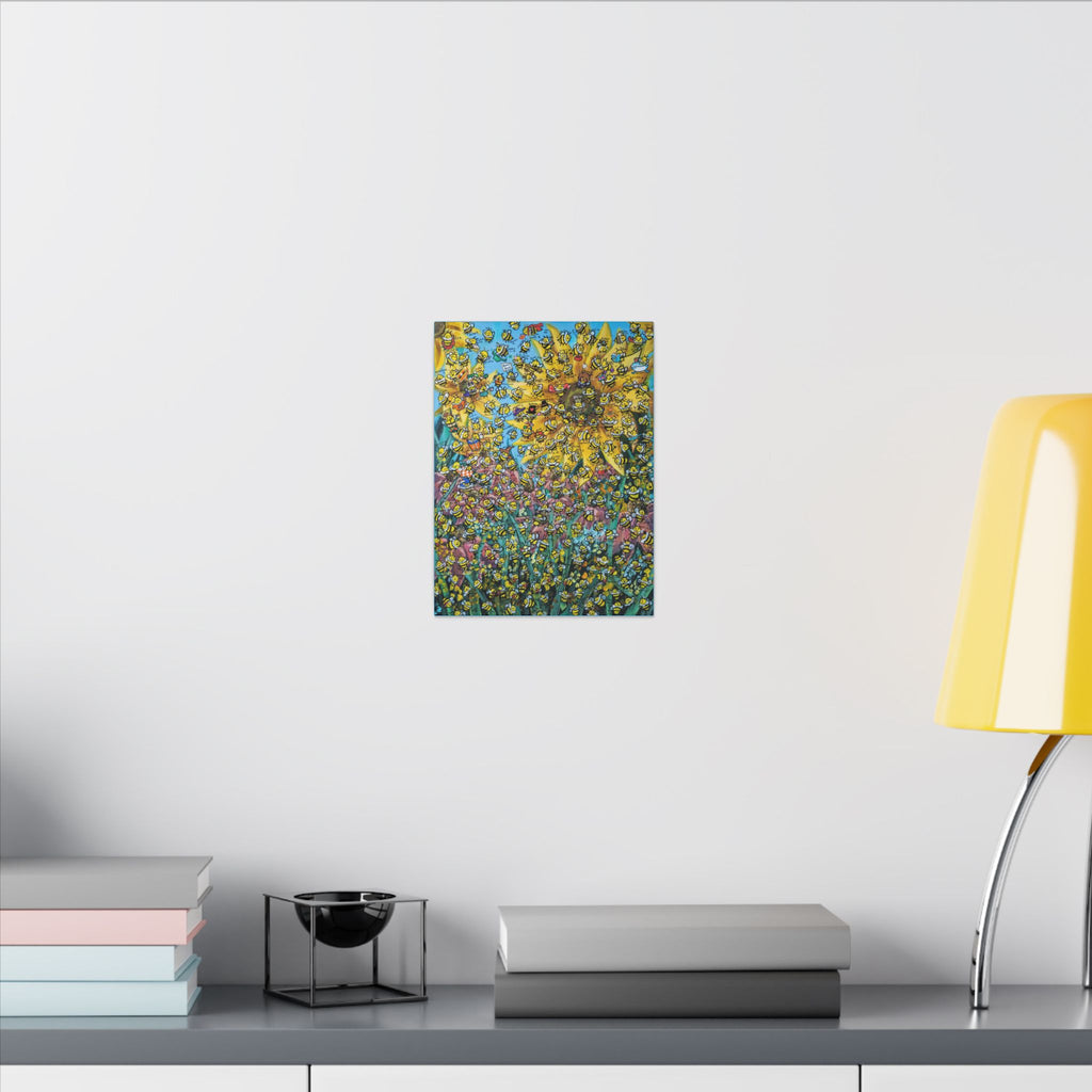 The Bee Mural - Canvas