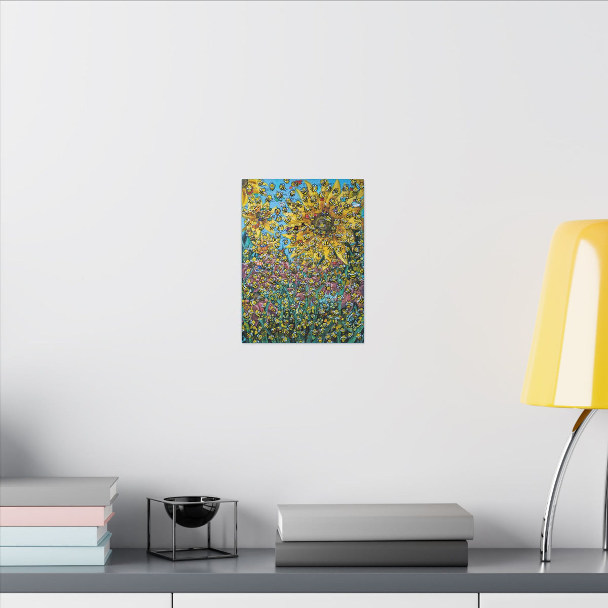 The Bee Mural - Canvas