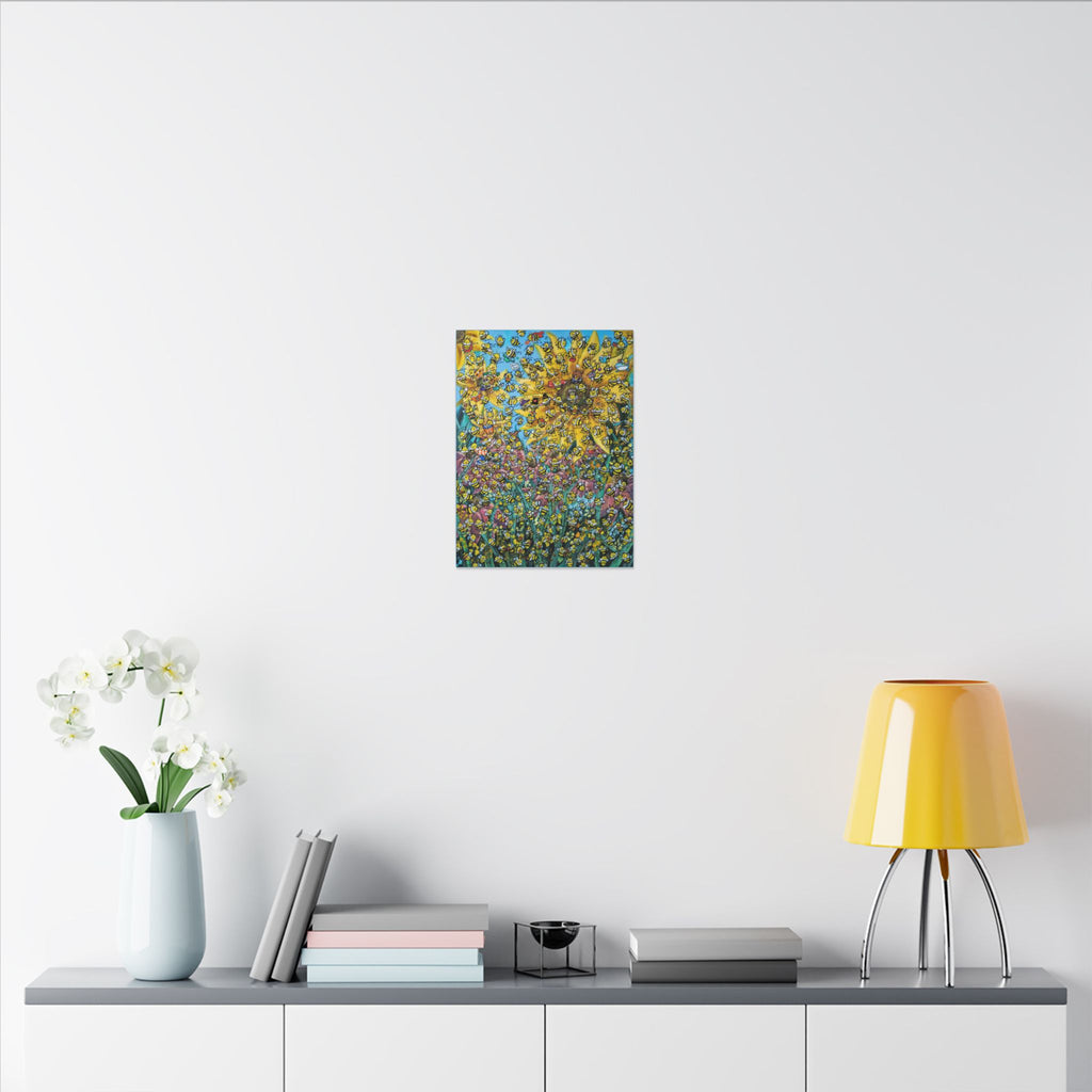 The Bee Mural - Canvas