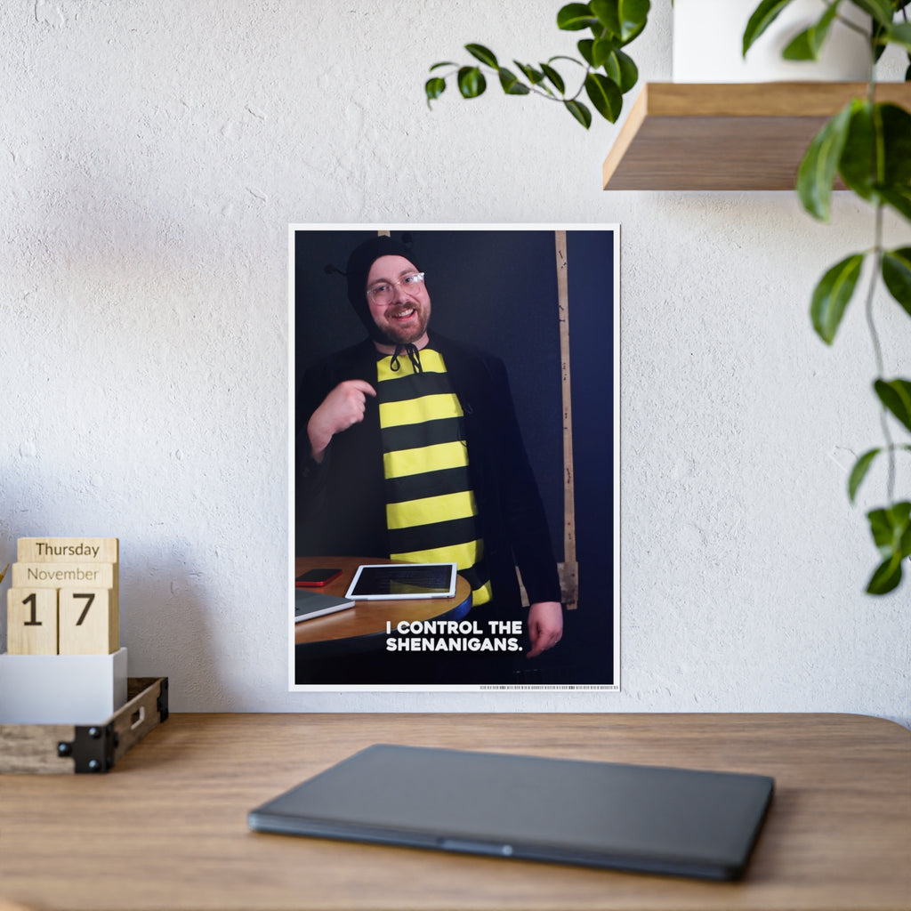 I Control the Shenanigans - Poster